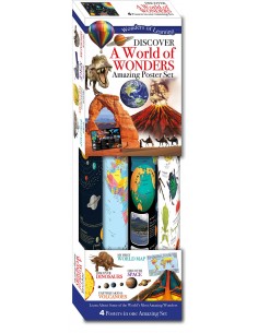 Discover A World Of Wonders - Amazing Poster Set