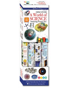 Discover A World Of Science - Amazing Poster Set