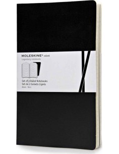 Volant Journals X-Small Ruled Black