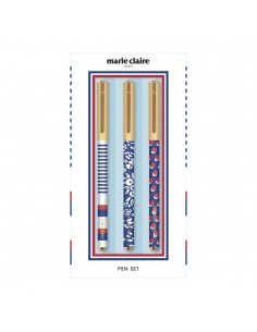 Marie Claire Pen Set (set Of 3)