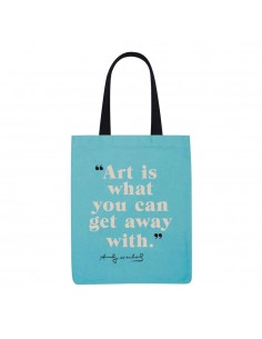 Andy Warhol - Art Is What You Can Get Away With Tote Bag