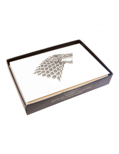 Game Of Thrones: House Sigil Foil Note Card (blank Card And Envelope)