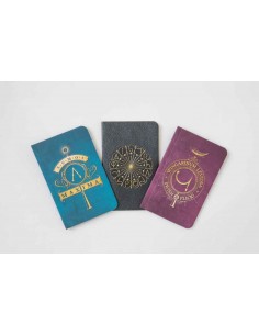Harry Potter Pocket Notebook Collection - Spells (set Of 3)