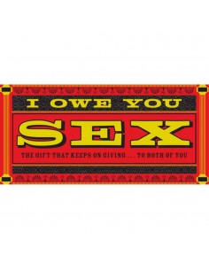 I Owe You Sex Card