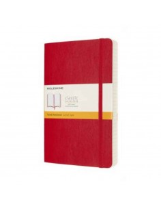 Classic Expanded Ruled Notebook Large Red (soft Cover)