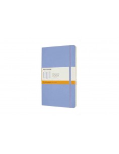Classic Ruled Notebook Large Hydrangea Blue (soft Cover)