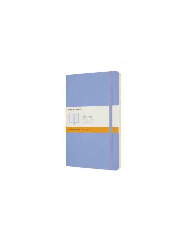 Classic Ruled Notebook Large Hydrangea Blue (soft Cover)