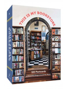 This Is My Bookstore Postcard