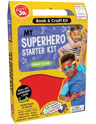 My Superhero Starter Kit Idea Book (book & Craft Kit)