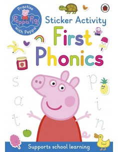 Peppa Pig Sticker Activity First Phonics