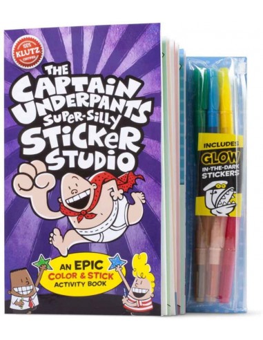 The Captain Underpants Super Silly Sticker Studio