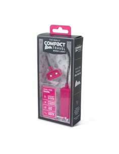 The Really Compact Travel Book Light - Pink