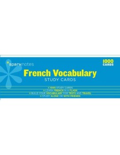 French Vocabulary Study Cards 1000 Cards