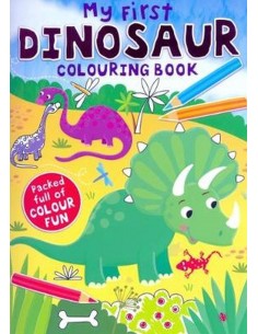 My First Dinosaur Coloring Book