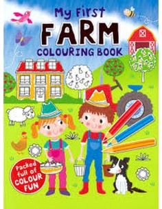 My First Farm Coloring Book
