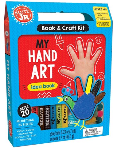 My Hand Art Idea Book (book & Craft Kit)