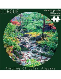 Cirque Puzzle Circular 1000 Pieces - Plants Garden