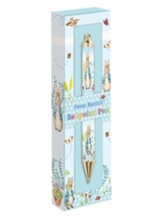 Pen In Gift Box - Peter Rabbit Pastel Sripes