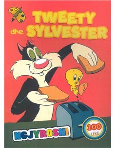 Tweety Dhe Sylvester Coloring Book