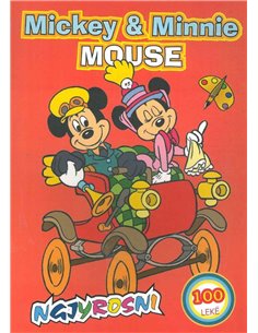 Mickey & Minnie Mouse Coloring Books