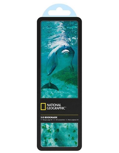 National Geographic 3d Bookmark Bottlenose Dolphin