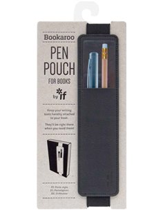 Bookaroo Pen Pouch For Books Black