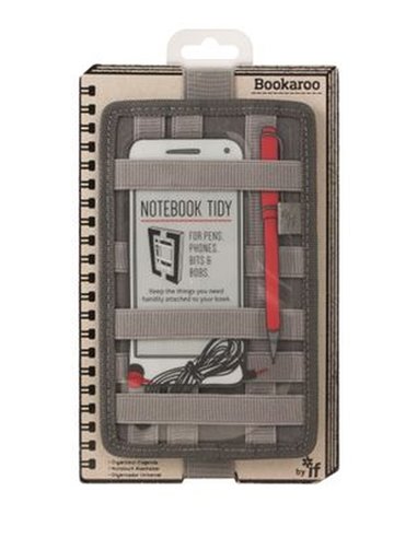 Bookaroo Notebook Tidy - Charcoal