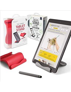 The Handy Tablet Stand With Styles - Red