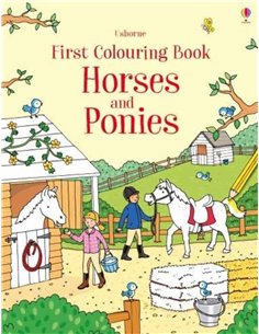 Horses And Ponies - Frist Colouring Book