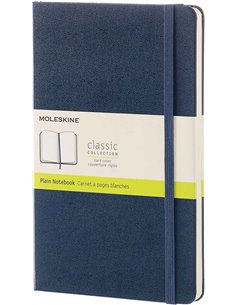 Classic Plain Notebook Lg Blue (hard Cover)