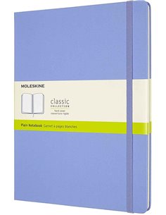 Classic Plain Notebook Xl Hydrangea Blue (hard Cover)