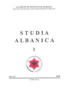 Studia Albanica I