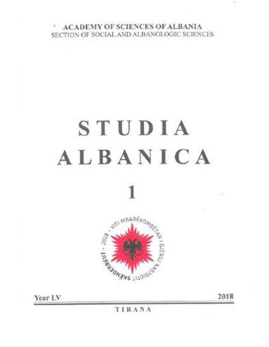 Studia Albanica I