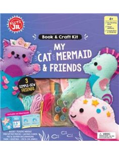 My Cat Mermaid & Friends (book & Craft Kit)
