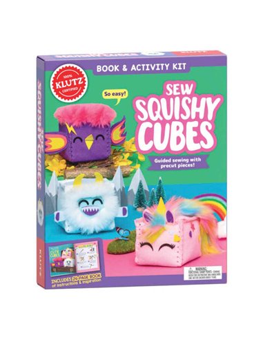 Sew Squishy Cubes (book & Activity Kit)