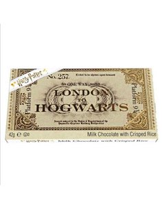 Harry Potter Chocolate Hogwarts Train Ticket