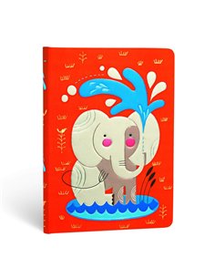 Baby Elephant Midi Lined Notebook