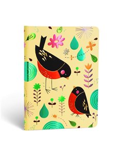 Mother Robin Midi Lined Notebook