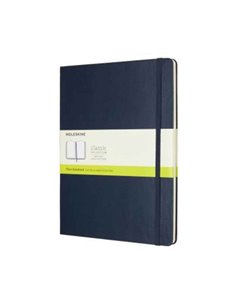 Classic Plain Notebook Large Blue (hard Cover)
