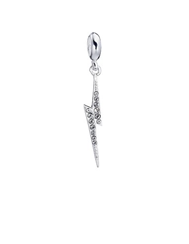 Harry Potter Lightning Bolt Clip On Charm With Crystal Elements