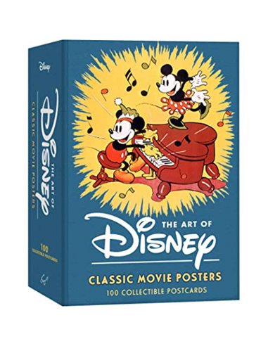 The Art Of Disney - Classic Movie Posters Postcard