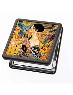 Compact Mirror - Lady With A Fan