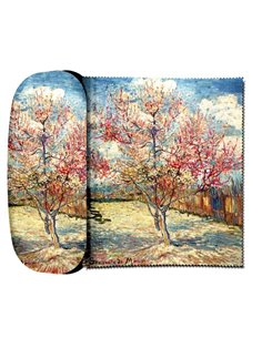 Eyeglass Case - Pink Peach Tree In Bloom