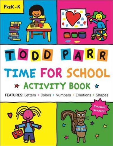 Todd Parr Time For School Activity Book