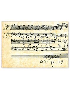 Postcard - Handel