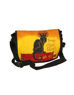 Messenger Bag - Black Cat