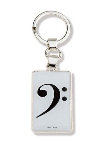 Keyring - Bass Clef