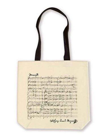 Shopper Mozart White