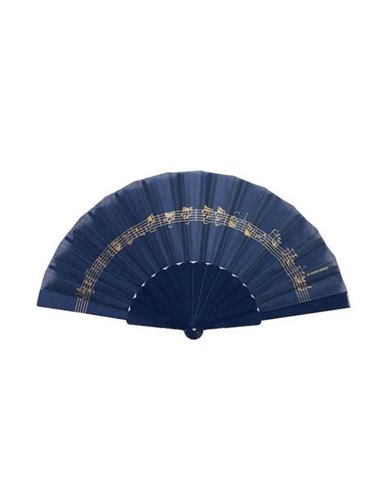 Fan - Line Of Notes Blue