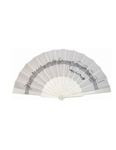 Fan - Mozart White